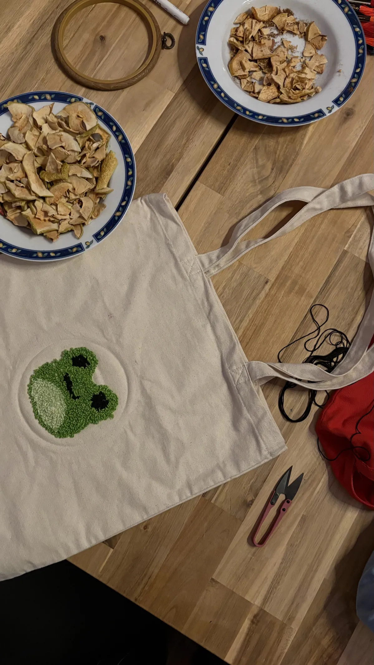 Punch needle - praca