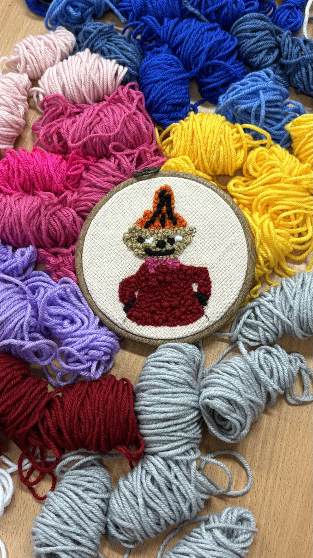 Punch needle - detale